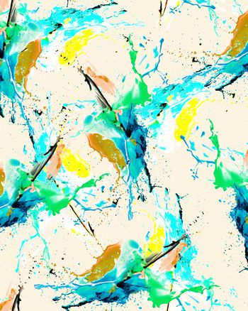 抽象印花华亿平台图片