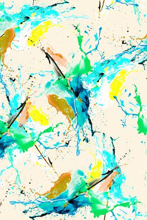 抽象印花华亿平台图片