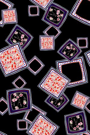 几何印花华亿平台图片