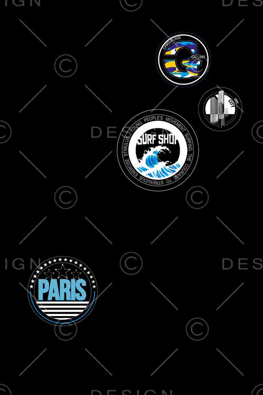 几何印花华亿平台图片