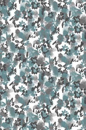 抽象花卉印花华亿平台图片