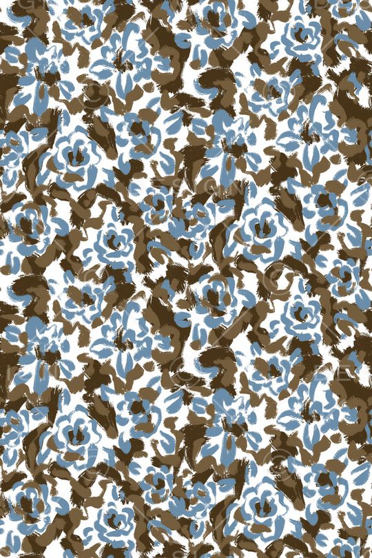 满版散花印花华亿平台图片