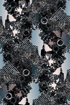 齿轮印花华亿平台图片