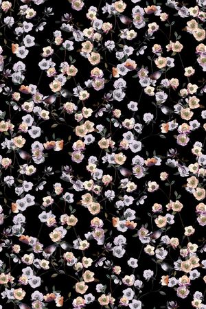 真丝印花华亿平台图片