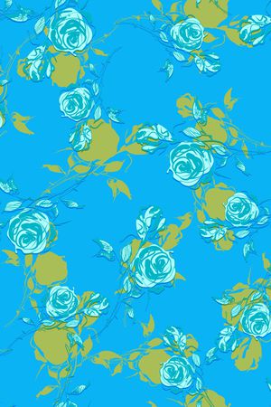 春夏华亿平台印花华亿平台图片