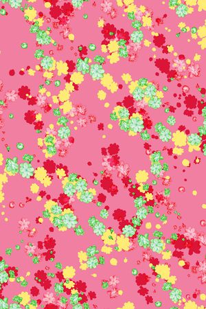 小碎花印花华亿平台图片