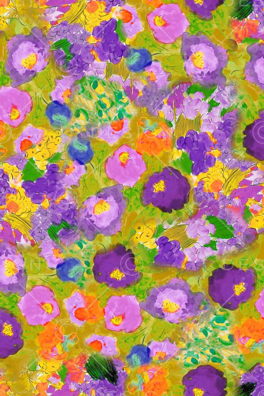 春夏华亿平台印花华亿平台图片