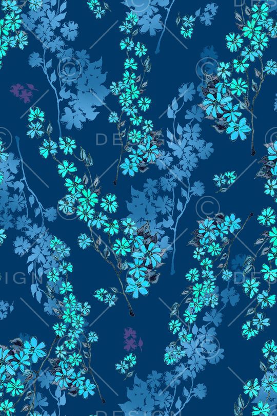 小碎花印花华亿平台图片