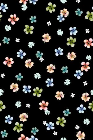 小碎花印花华亿平台图片