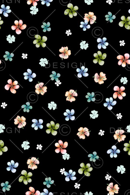 小碎花印花华亿平台图片