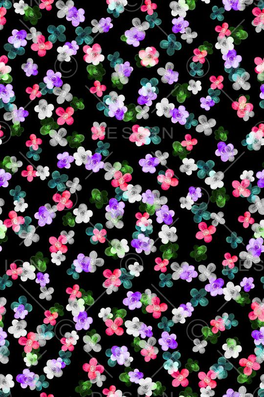 小碎花印花华亿平台图片