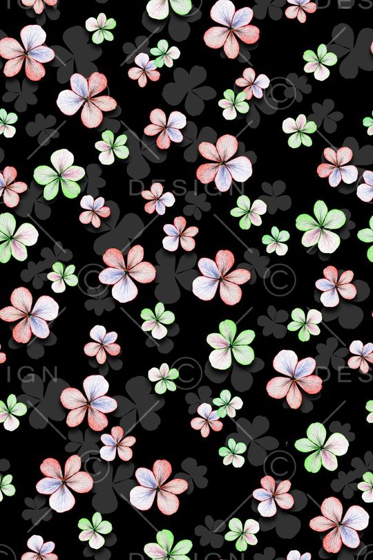 小碎花印花华亿平台图片