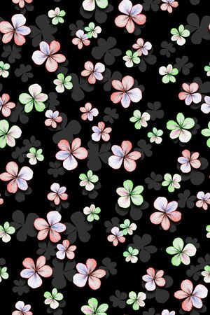 小碎花印花华亿平台图片