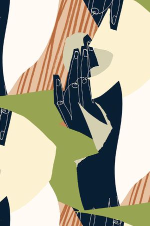 几何男装印花华亿平台图片