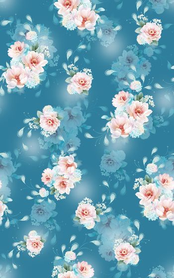 真丝印花华亿平台图片