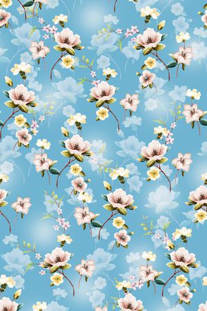 真丝印花华亿平台图片