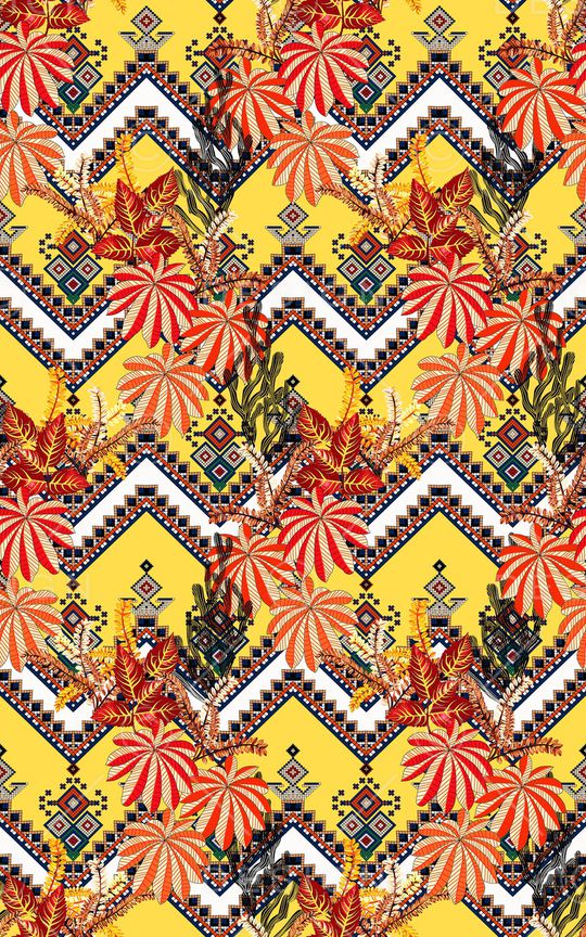 彩底花卉印花华亿平台图片