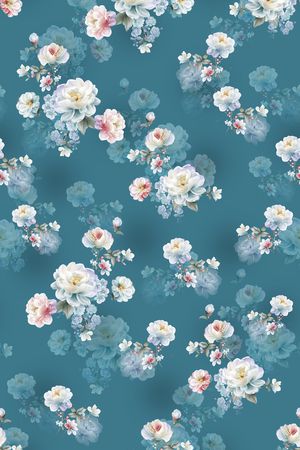 真丝印花华亿平台图片