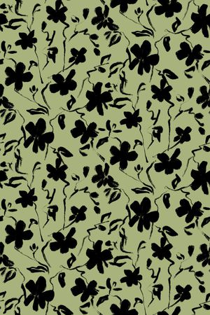 剪影印花华亿平台图片