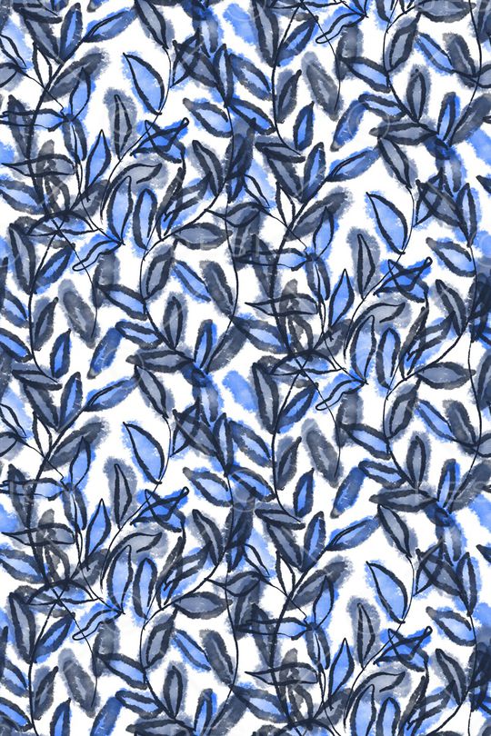 绿植树叶印花华亿平台图片