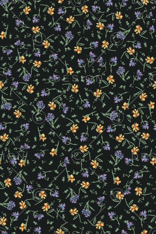 小碎花印花华亿平台图片