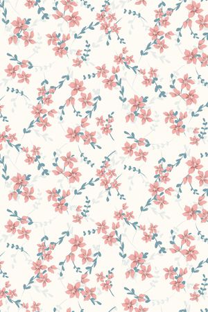 手绘花卉印花华亿平台图片