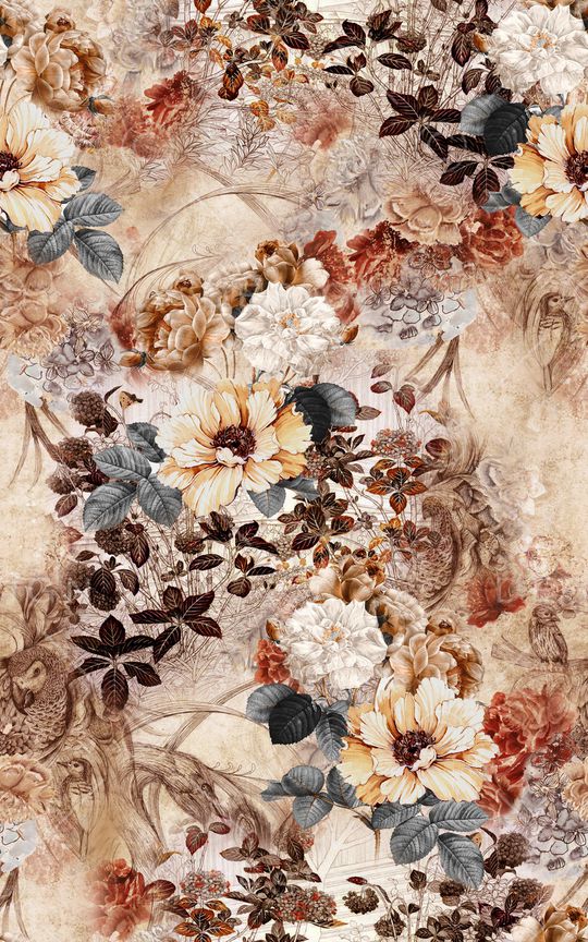 手绘印花华亿平台图片