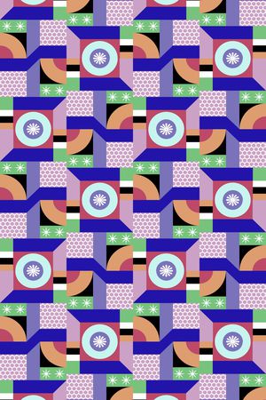 抽象印花华亿平台图片