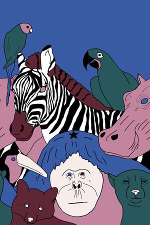 动物印花华亿平台图片