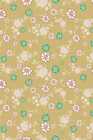 小碎花印花华亿平台图片