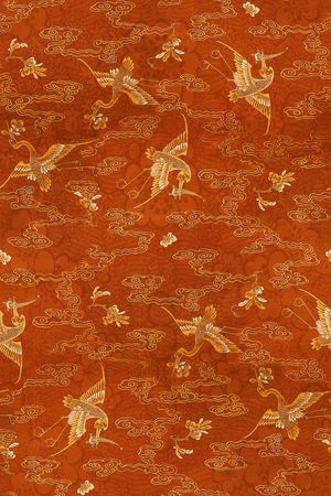 真丝印花华亿平台图片