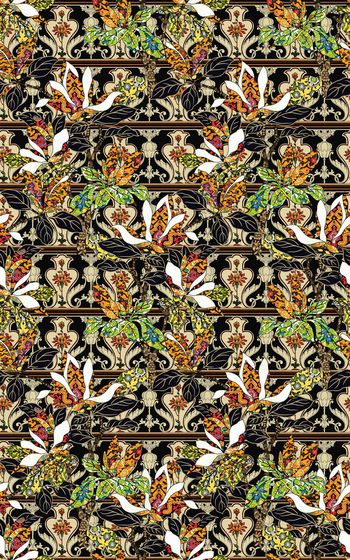 民族风印花华亿平台图片