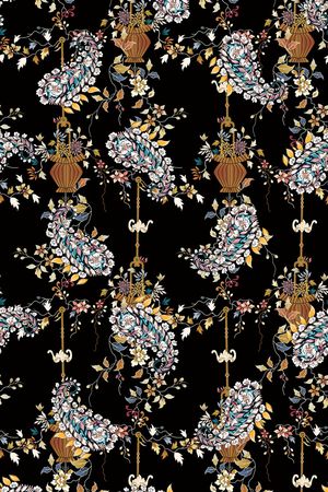 民族风印花华亿平台图片