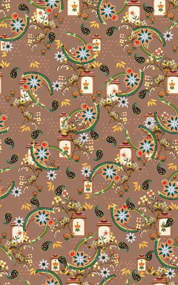 中老年印花华亿平台图片