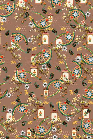 中老年印花华亿平台图片