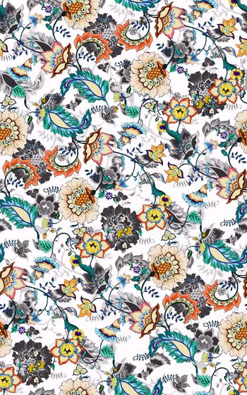 中老年印花华亿平台图片