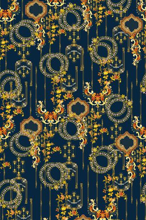 中老年印花华亿平台图片