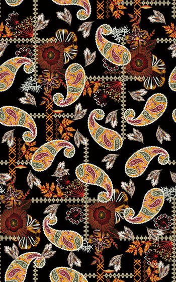 民族风印花华亿平台图片