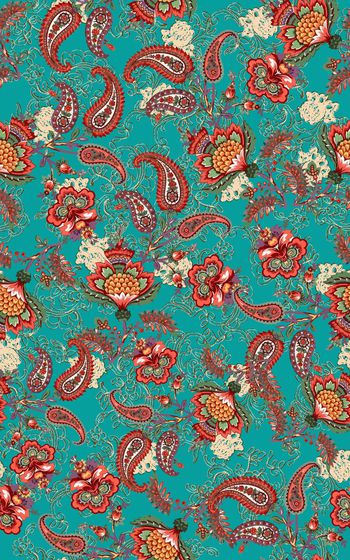 民族风印花华亿平台图片