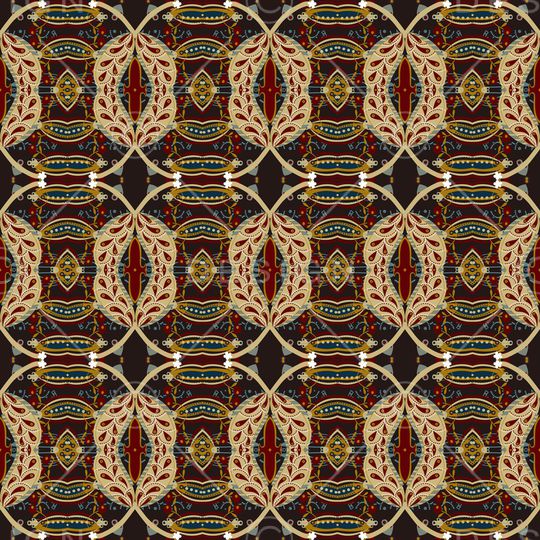 民族风印花华亿平台图片