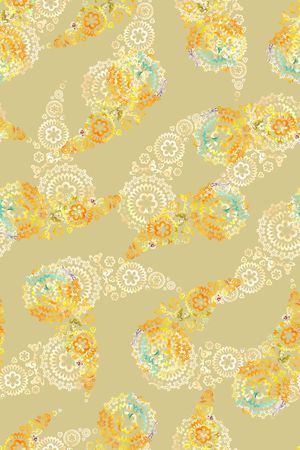 花纹印花华亿平台图片