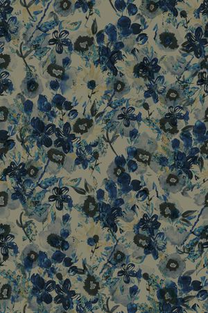 水彩印花华亿平台图片