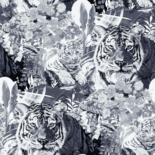 老虎印花华亿平台图片