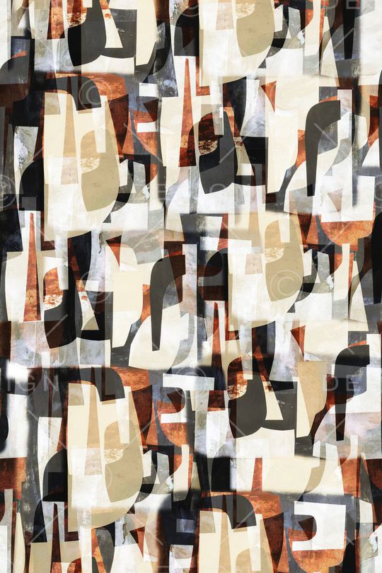 抽象印花华亿平台图片