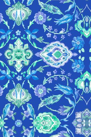 民族风印花华亿平台图片