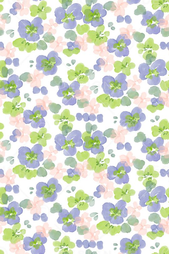 小清新印花华亿平台图片