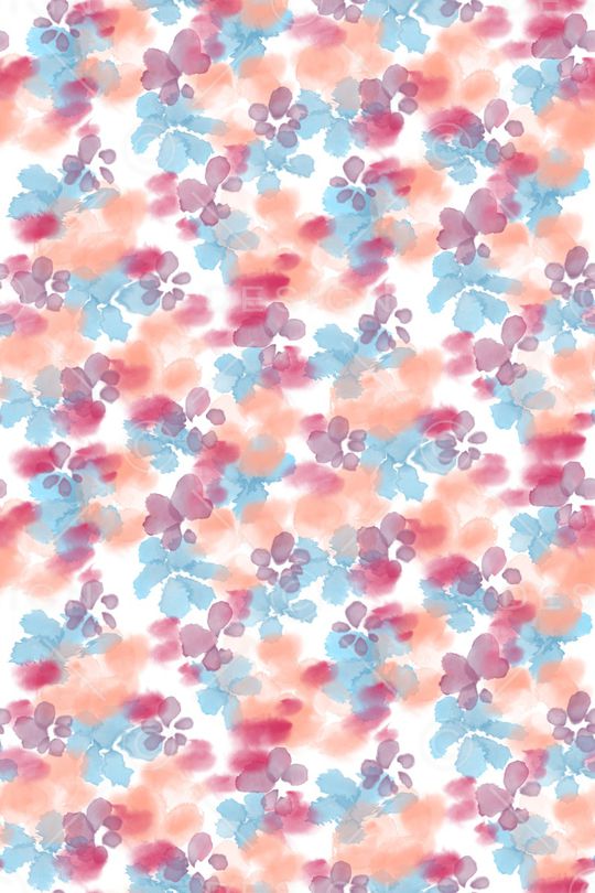 小清新印花华亿平台图片