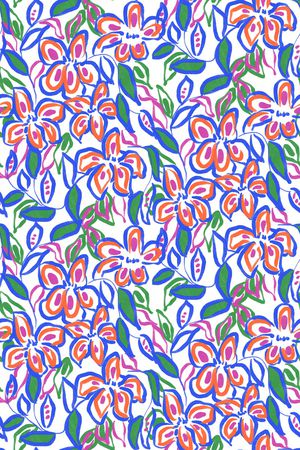 小清新印花华亿平台图片