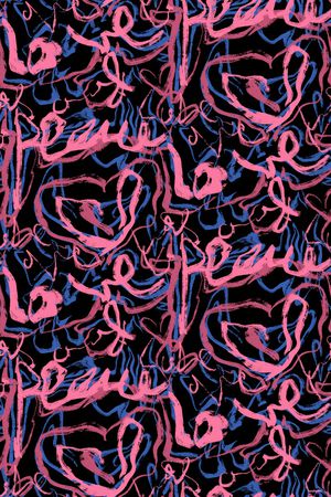 线条印花华亿平台图片