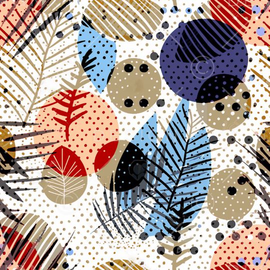 几何印花华亿平台图片